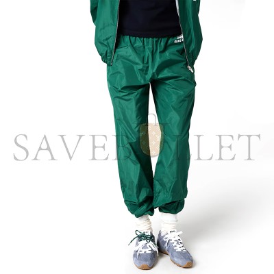 MIU MIU X NEW BALANCE 530 SL METALLIC LEATHER AND MESH SNEAKERS 5E165E